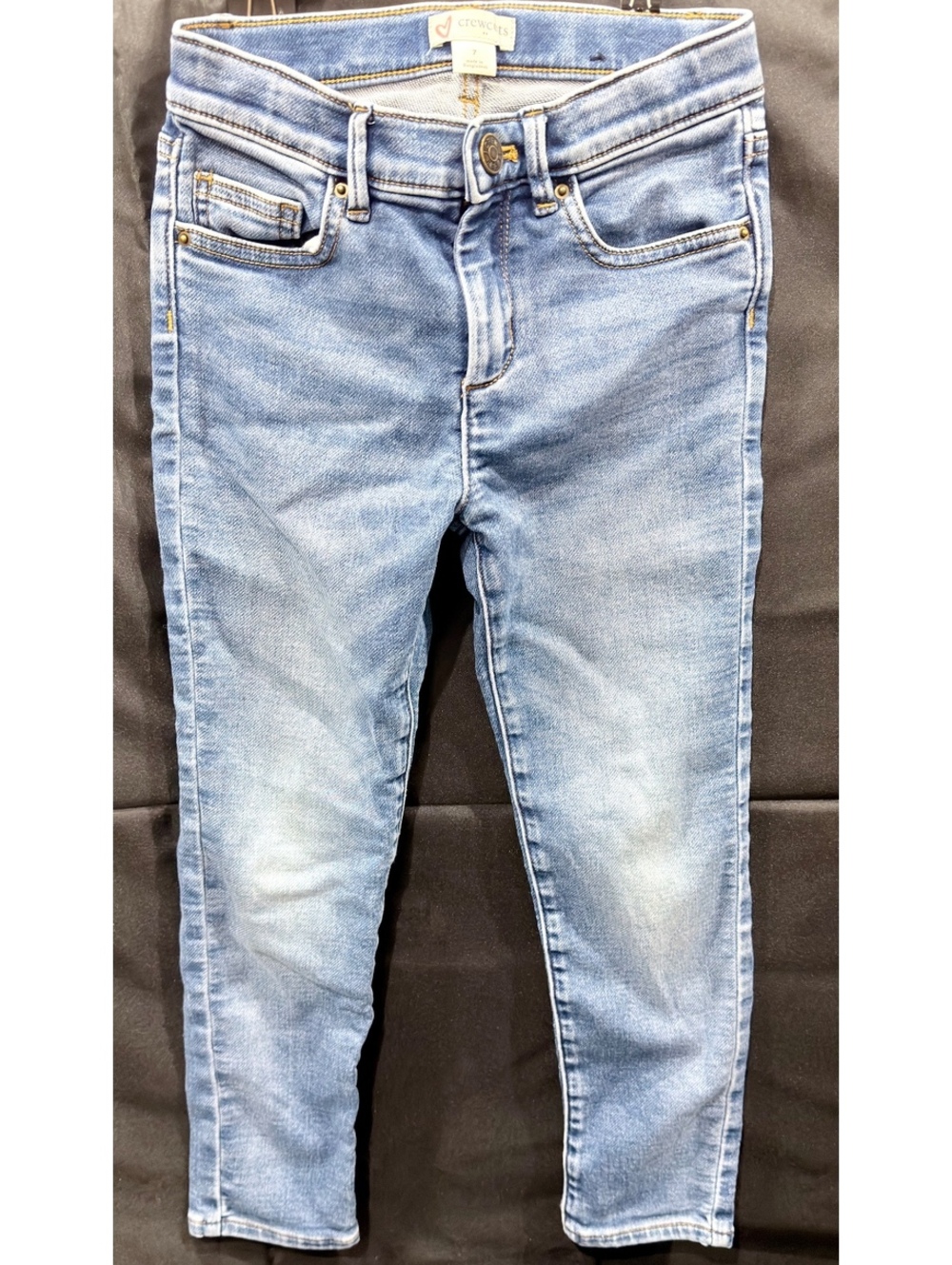 Girls Crewcuts Jcrew blue jeans.  Soft denim size 8